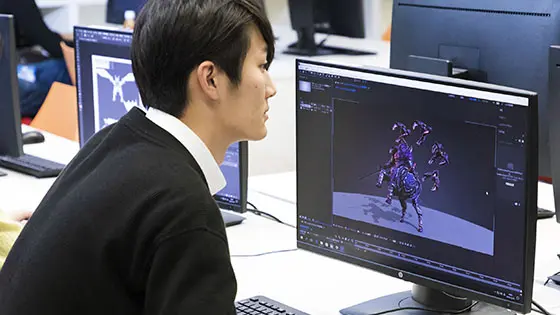 HAL CG・デザイン・アニメ4年制学科 CG映像コースⅠ・Ⅱ